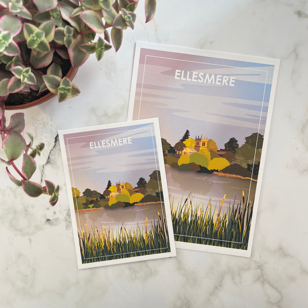Ellesmere Travel Print