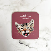 Load image into Gallery viewer, Cat Appreciation Society Coasters