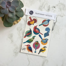 Load image into Gallery viewer, Temporary Tattoos - Birds