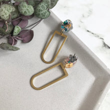 Load image into Gallery viewer, Confetti Dangly Geometric Earrings