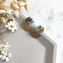 Load image into Gallery viewer, Confetti Mini Dangly Earrings