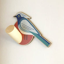 Load image into Gallery viewer, Wooden Wall Hook - Celestial Monarch