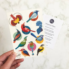 Load image into Gallery viewer, Temporary Tattoos - Birds