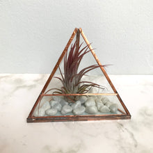 Load image into Gallery viewer, Mini Pyramid Glass Planter