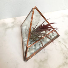 Load image into Gallery viewer, Mini Pyramid Glass Planter