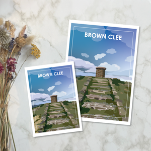 Brown Clee Travel Print