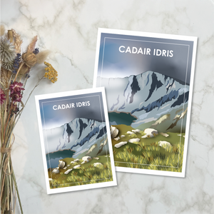 Cadair Idris Travel Print