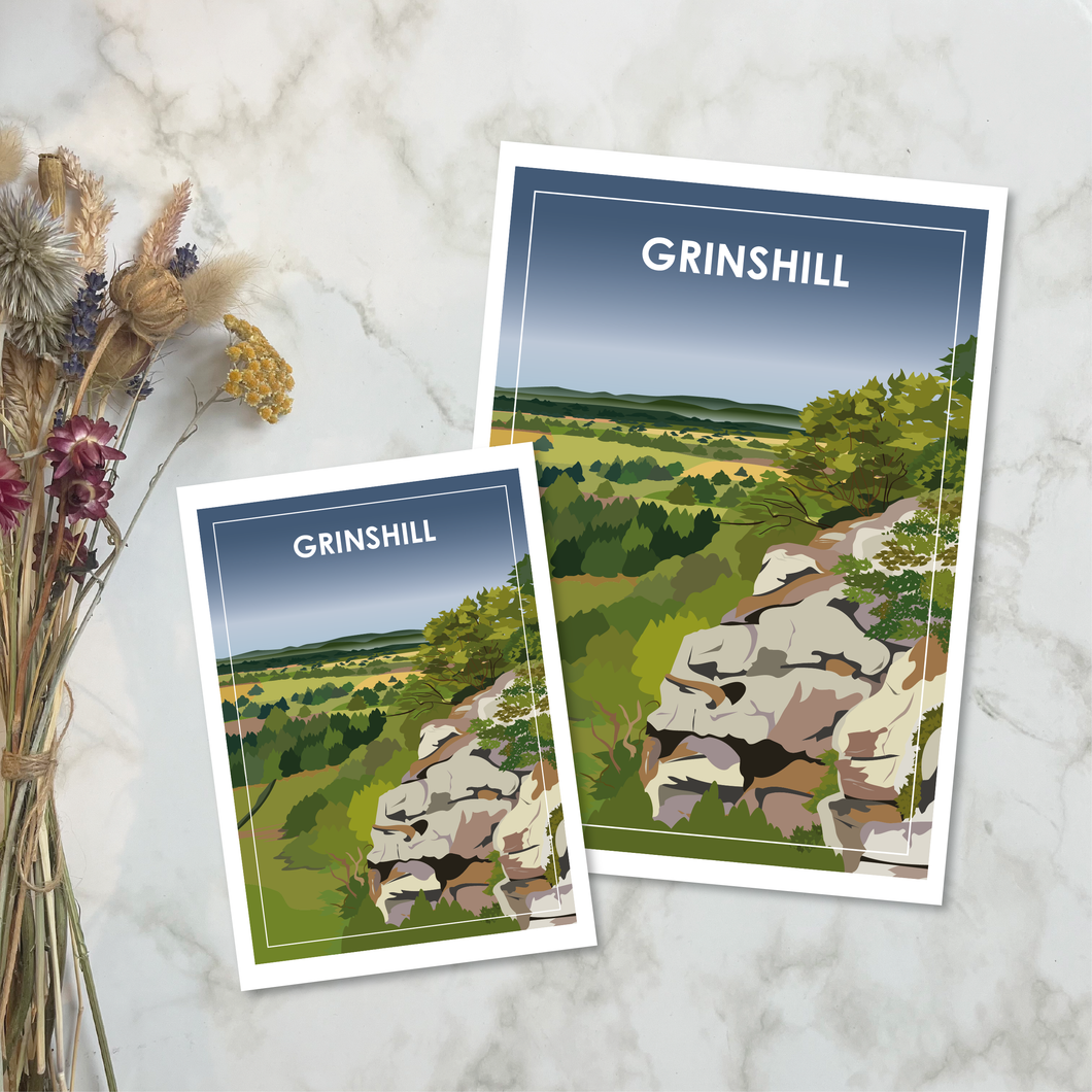 Grinshill Travel Print