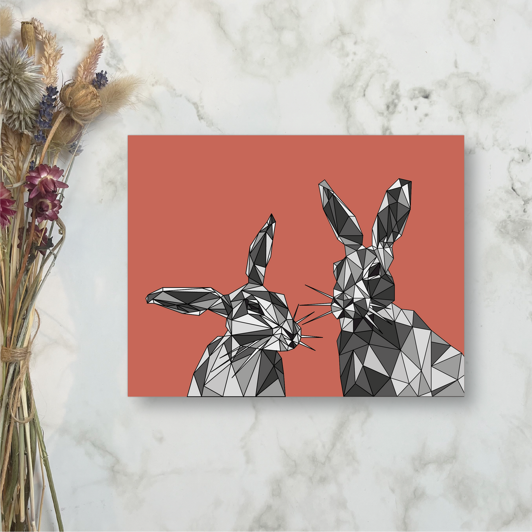 Hares Print