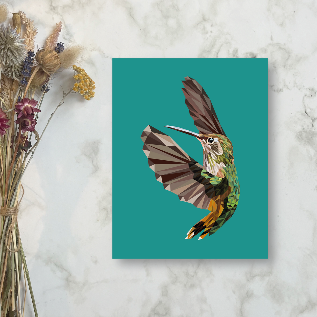 Hummingbird Print