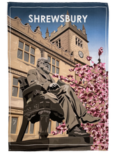 Load image into Gallery viewer, Shrewsbury Library Tea Towel
