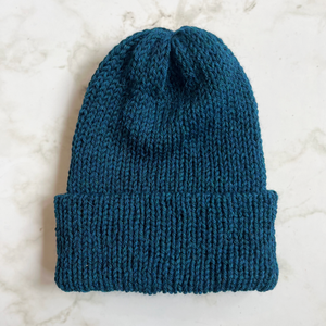 Beanie - Petrol Blue