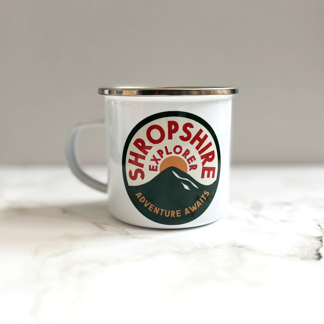 Enamel Mug - Shropshire Explorer