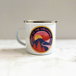Enamel Mug - Escape to the Shropshire Hills