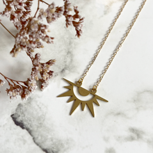 Load image into Gallery viewer, Half Sun Necklace
