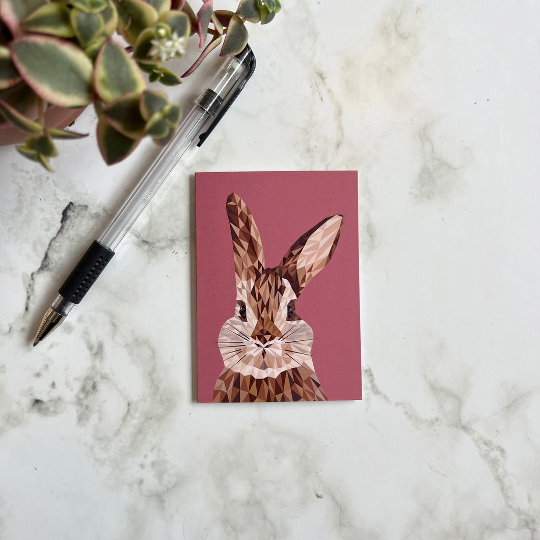 Bunny Mini Card