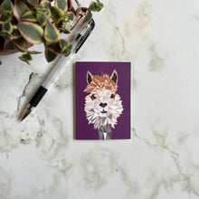 Load image into Gallery viewer, Alpaca Mini Card
