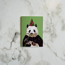 Load image into Gallery viewer, Party Panda Mini Card
