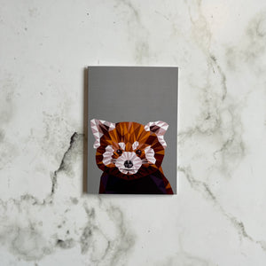 Red Panda Mini Card