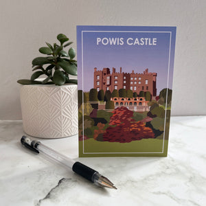 Powis Castle Greetings Card