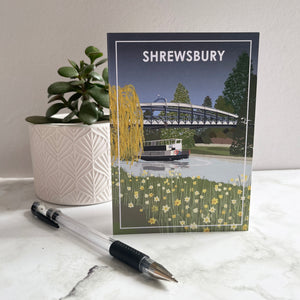 Shrewsbury Greetings Card