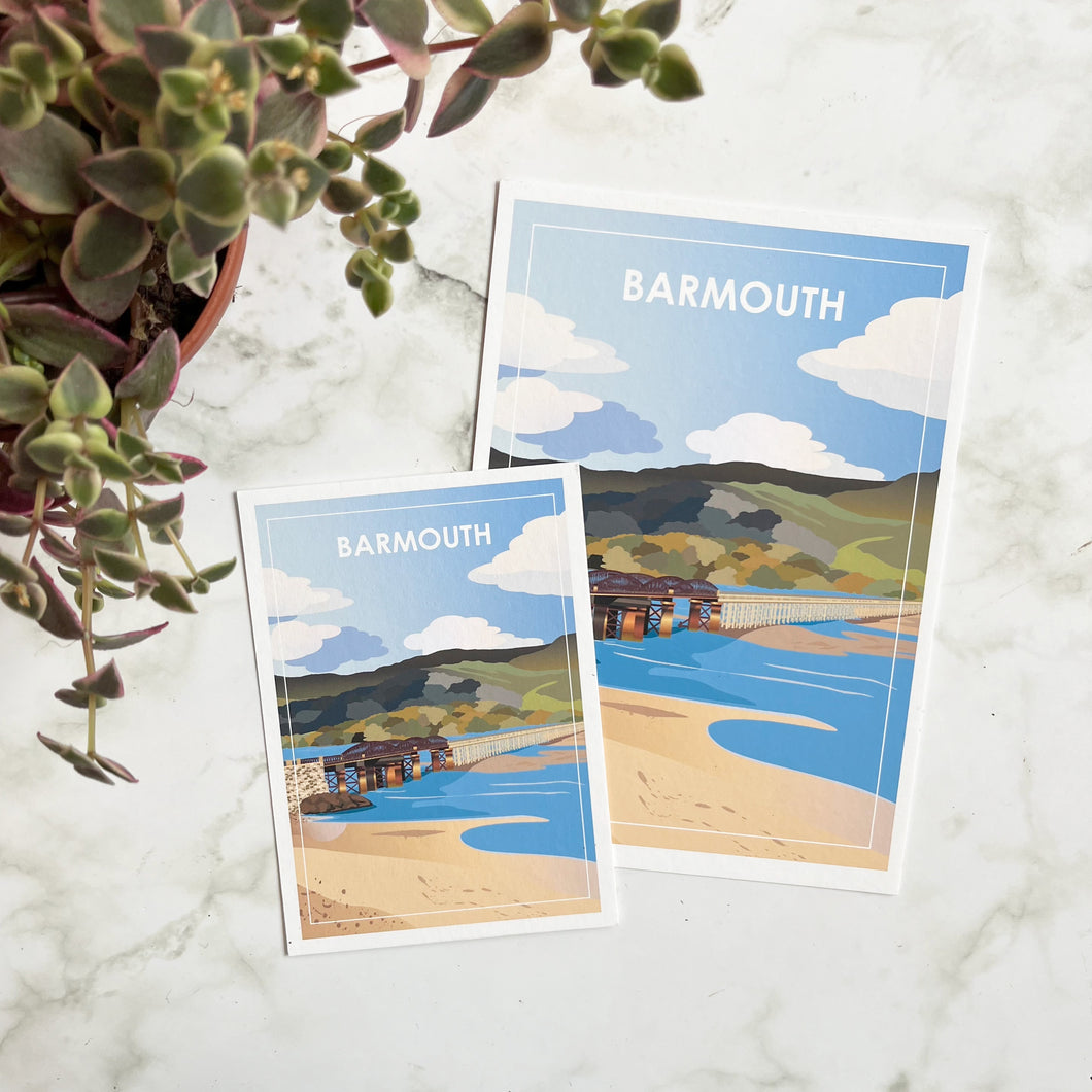 Barmouth Travel Print