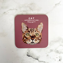 Load image into Gallery viewer, Cat Appreciation Society Coasters
