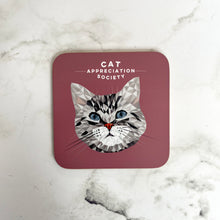 Load image into Gallery viewer, Cat Appreciation Society Coasters
