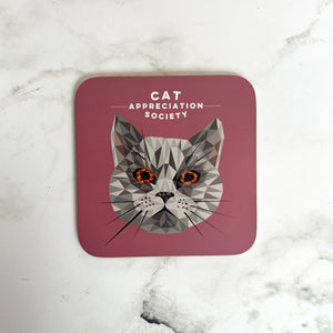 Cat Appreciation Society Coasters