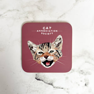 Cat Appreciation Society Coasters