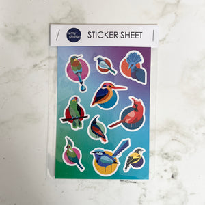 Birds Sticker Sheet