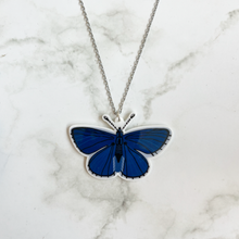 Load image into Gallery viewer, Adonis Blue Butterfly Necklace
