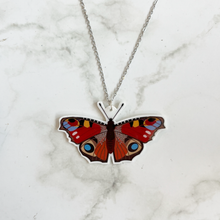 Load image into Gallery viewer, Peacock Butterfly Necklace
