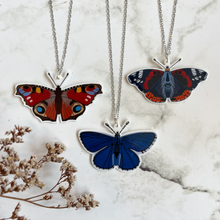 Load image into Gallery viewer, Adonis Blue Butterfly Necklace
