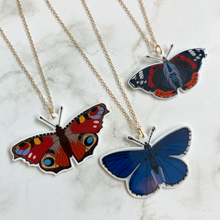 Load image into Gallery viewer, Adonis Blue Butterfly Necklace
