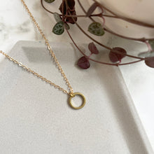 Load image into Gallery viewer, Small Circle Necklace
