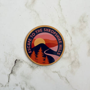 Shropshire Circular Coasters