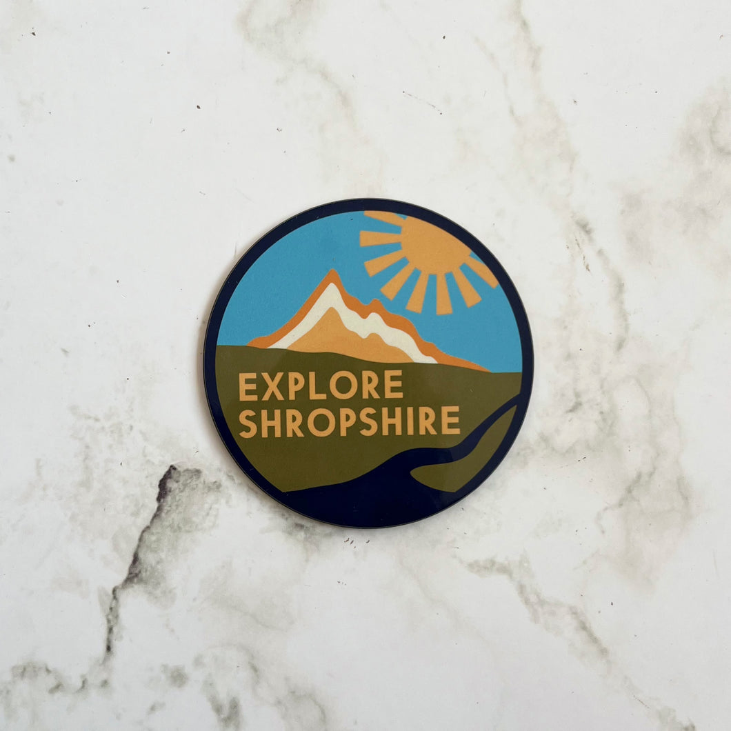 Shropshire Circular Coasters