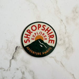 Shropshire Circular Coasters