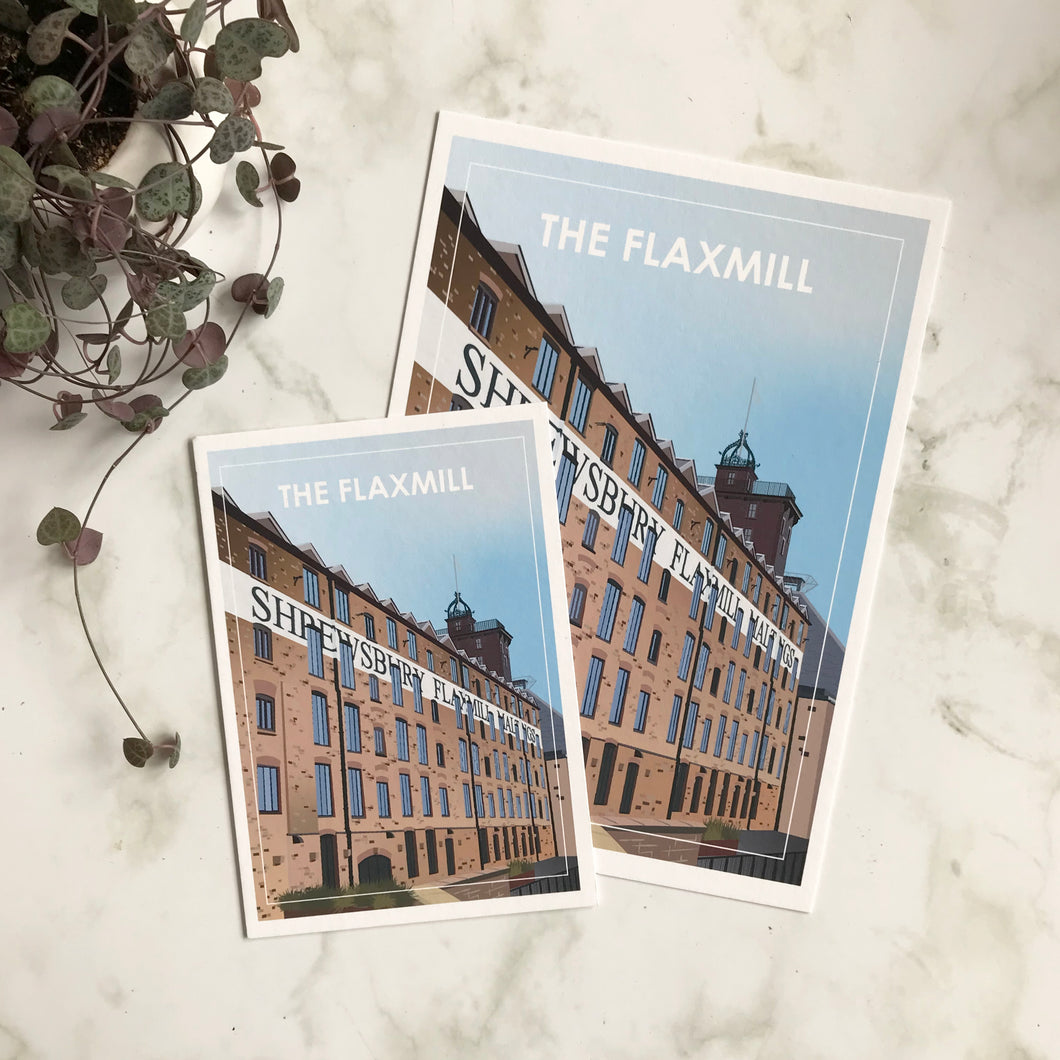 The Flaxmill Travel Print