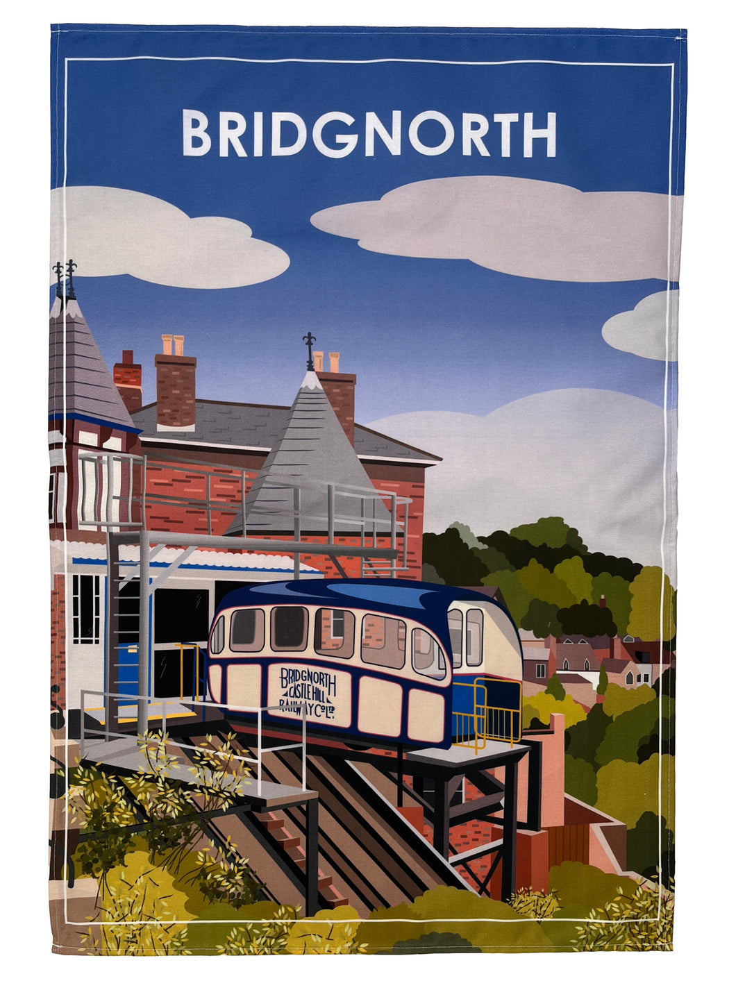 Bridgnorth Tea Towel