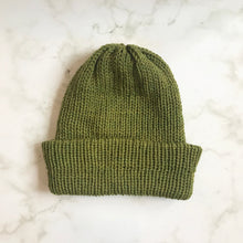 Load image into Gallery viewer, Beanie - Olive Green Mix
