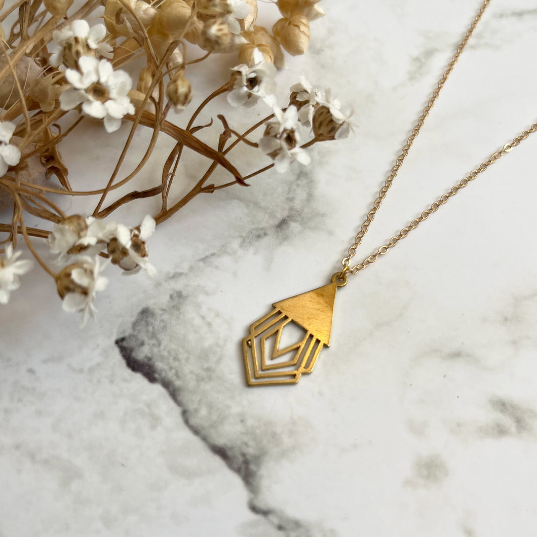 Geometric Necklace