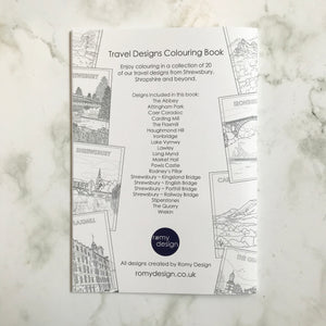 Travel Designs Colouring Book