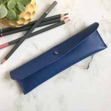 Load image into Gallery viewer, Blue Leather Case
