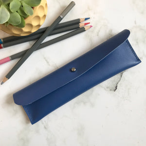 Blue Leather Case