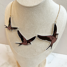Load image into Gallery viewer, Flying Swifts Necklace
