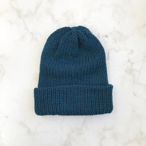 Beanie - Petrol Blue