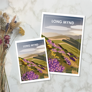 Long Mynd Travel Print