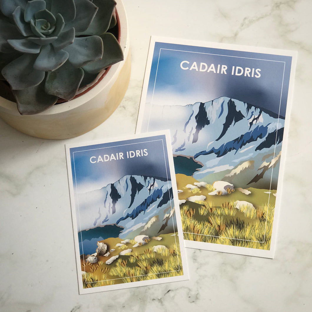 Cadair Idris Travel Print